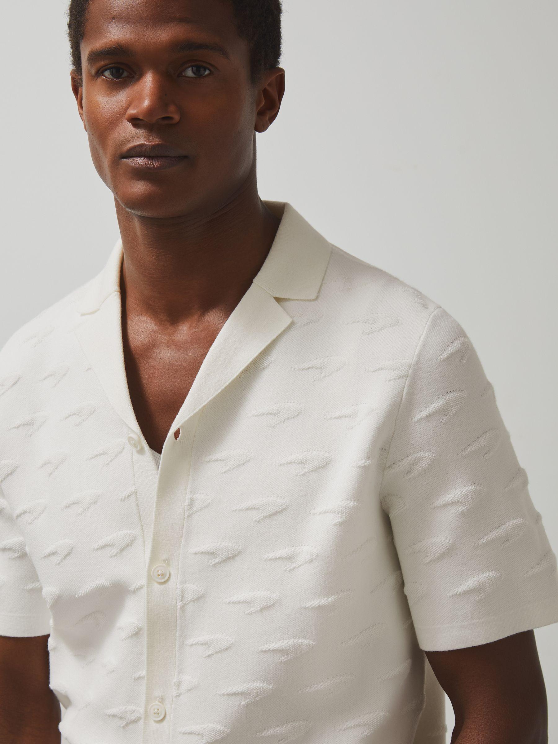 McLaren F1 Team Speedmark Knit Shirt in White Product Image