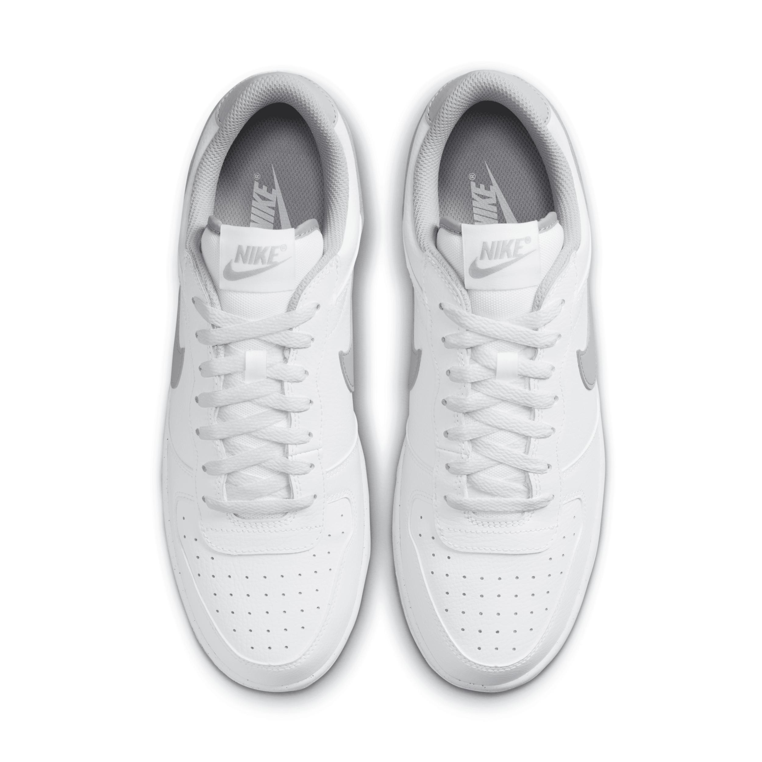 Men's Nike Big Low Sneakers, Size: 13, White Wolf Gray Product Image
