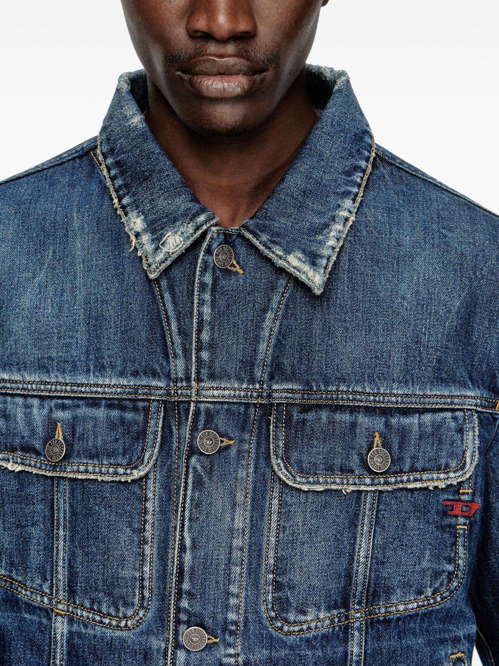 D-Barcy denim jacket Product Image