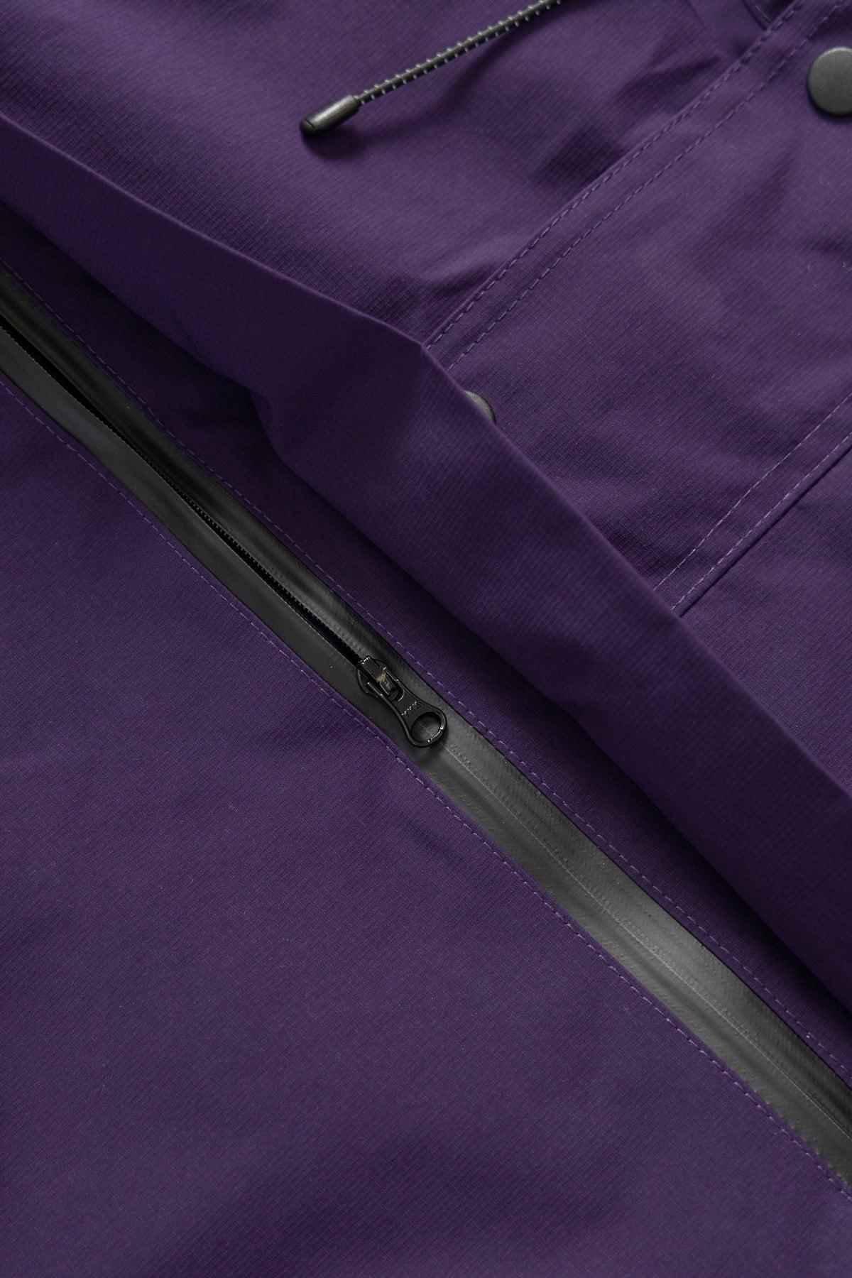 TRS - Hooded Smock Jacket - Purple Product Image