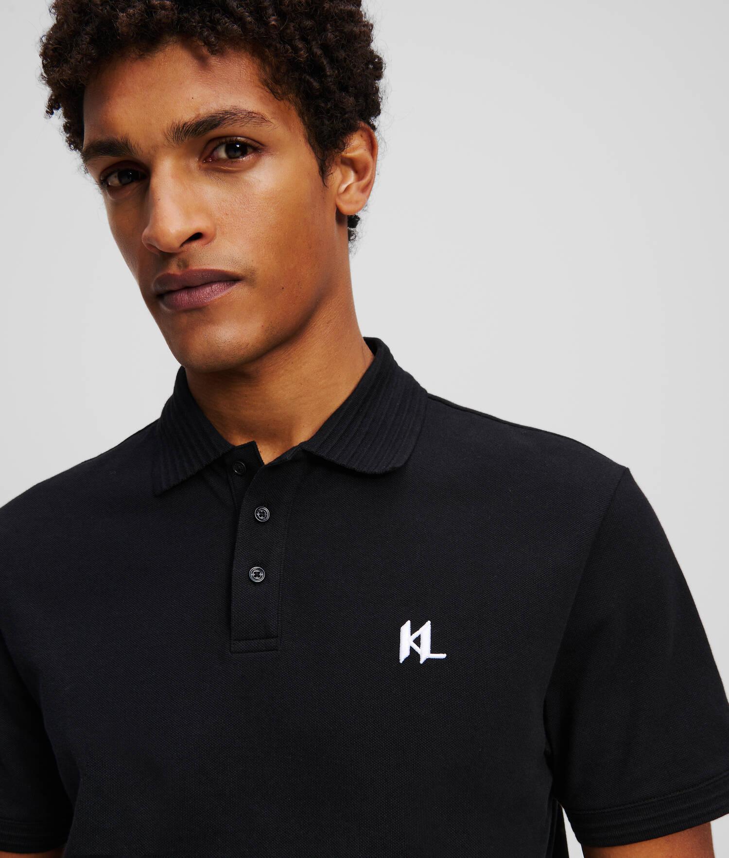 KL MONOGRAM POLO SHIRT Product Image
