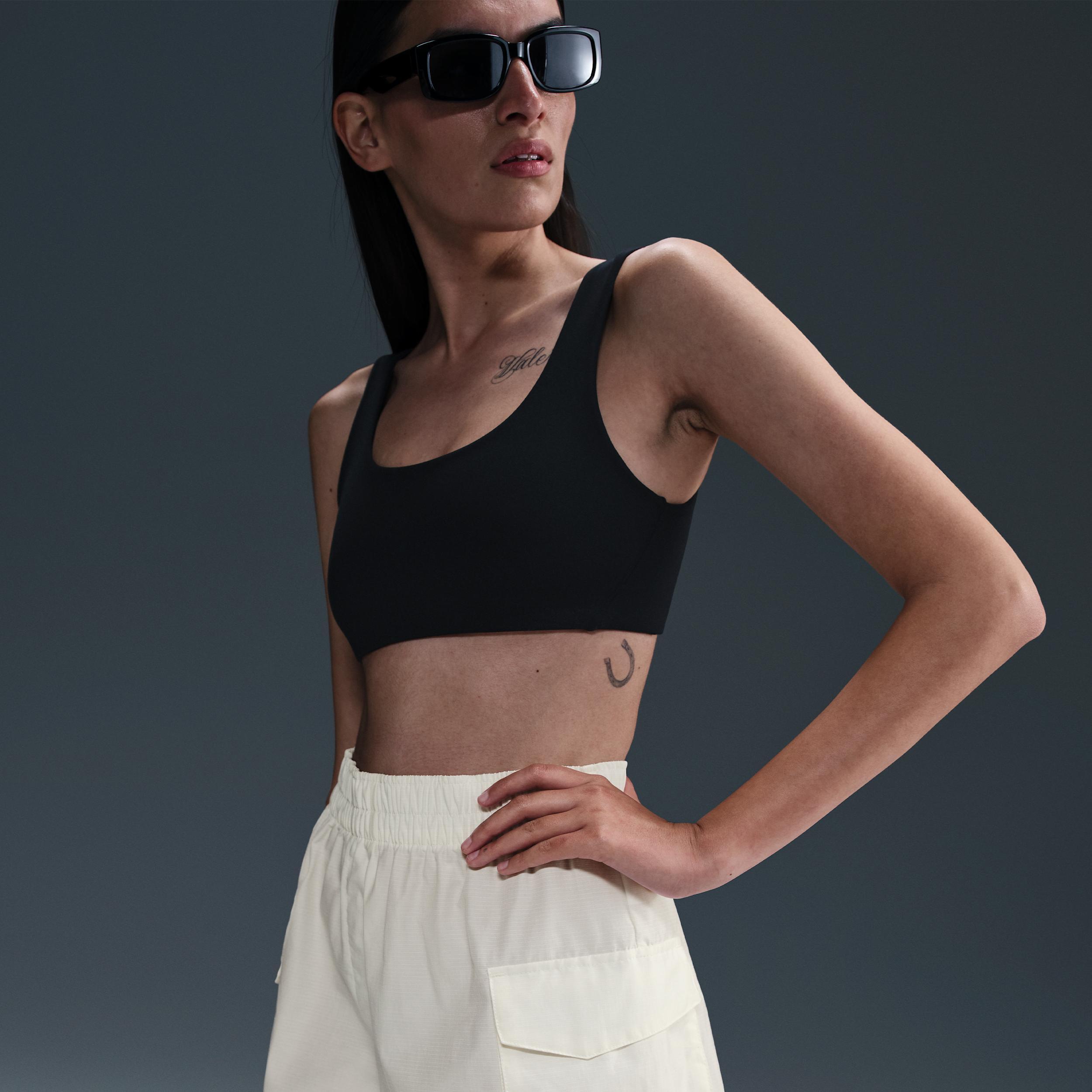 Women's Nike Sportswear Essential Woven High-Waisted 5" Cargo Shorts Product Image
