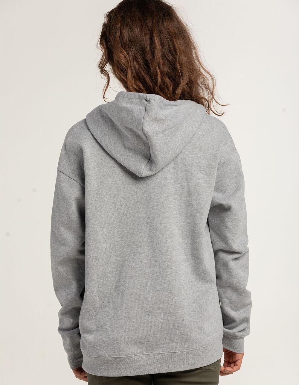 TILLYS Womens Oversized Zip-Up Hoodie Product Image