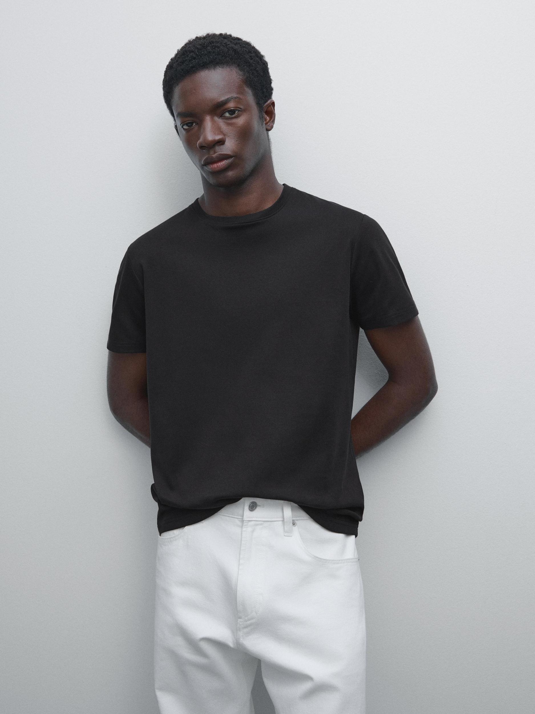 100% mercerised cotton T-shirt Product Image