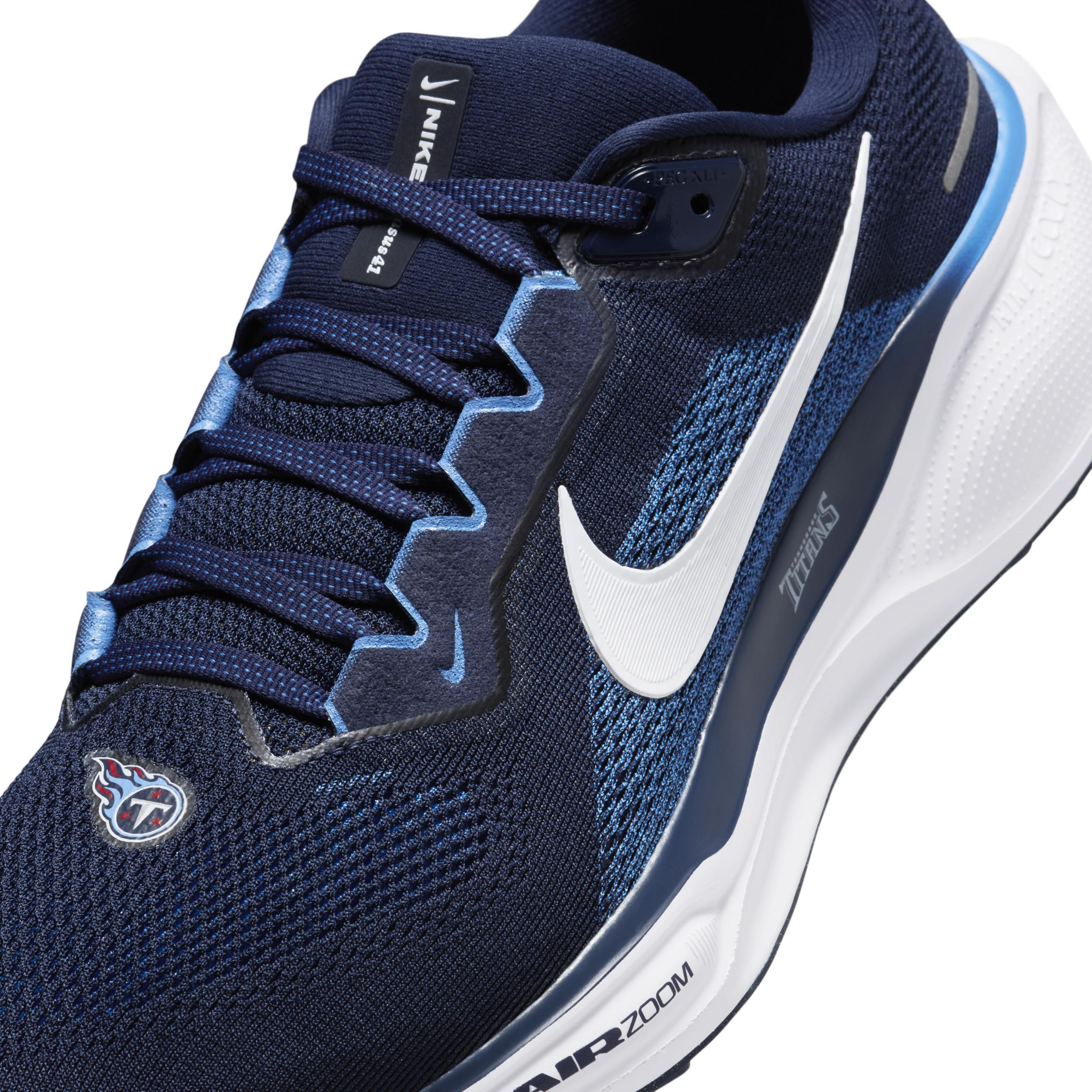 Nike Men's Pegasus 41 NFL Tennessee Titans Road Running Shoes Product Image