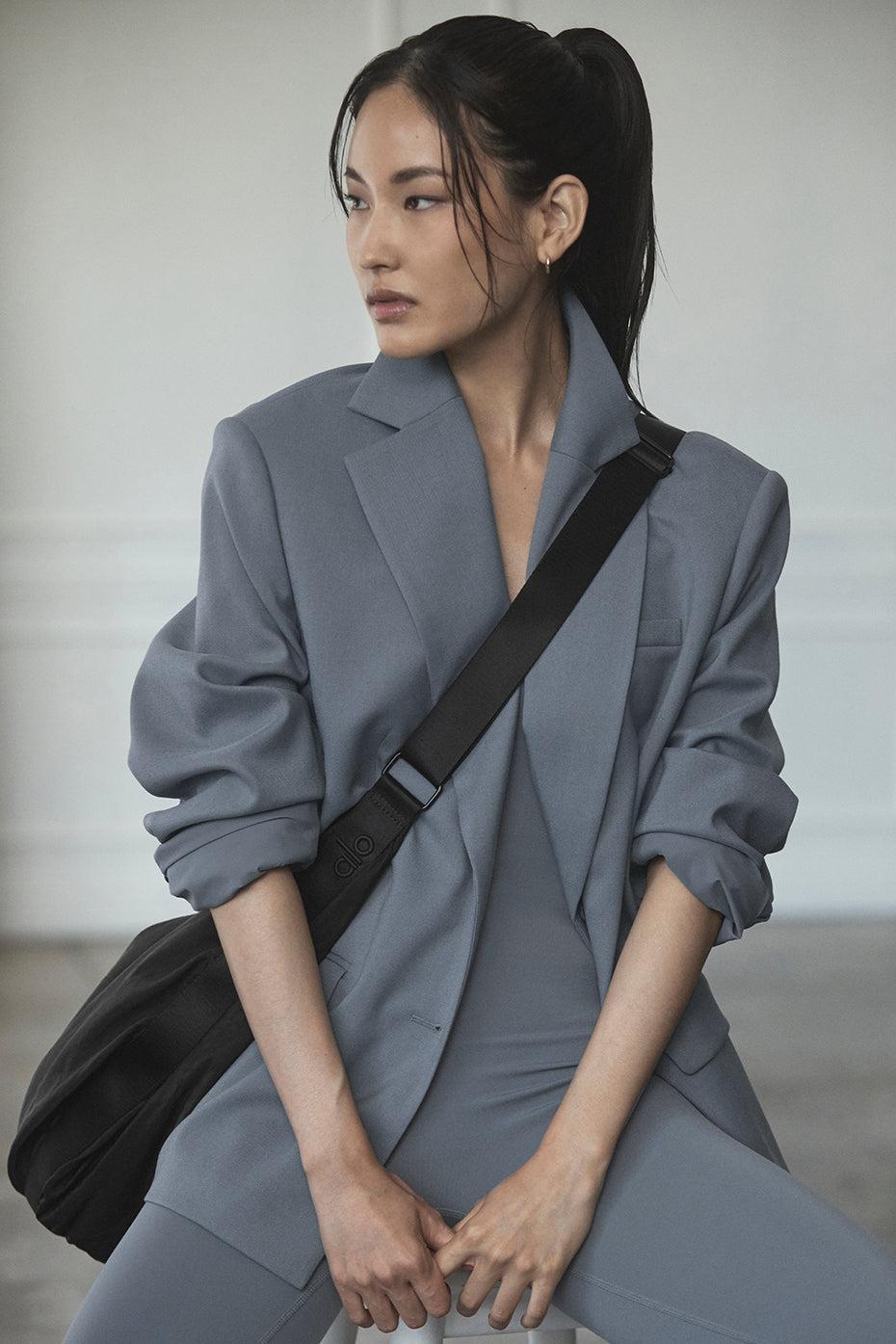 First-Class Blazer - Steel Grey Product Image