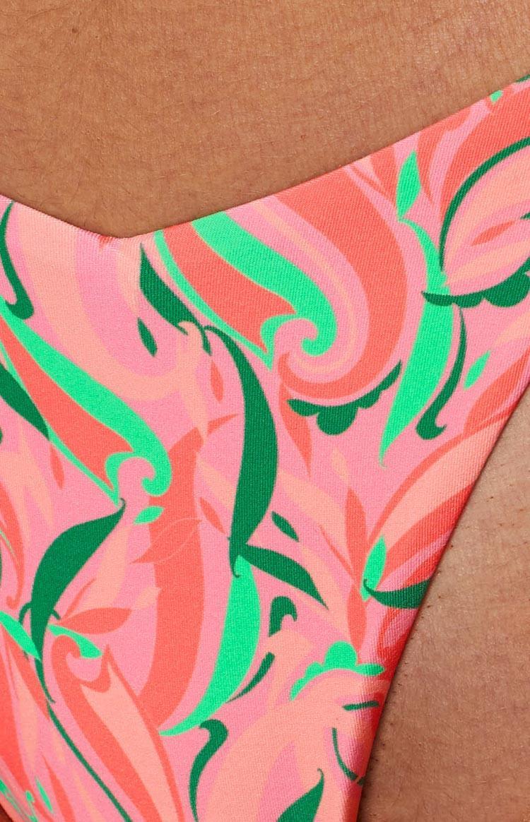 Zoe Orange Bikini Bottoms Product Image