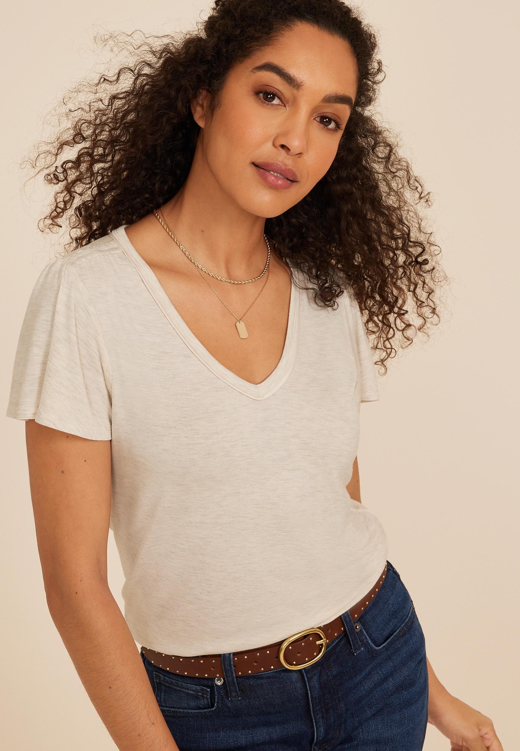 Flutter Sleeve Tee Product Image