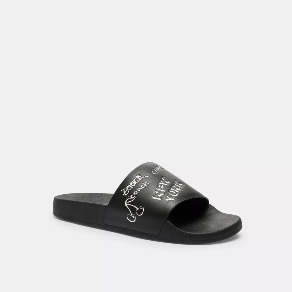 Pool Slide With Sketch Print Product Image