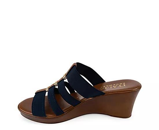 Italian Shoemakers Womens Clover Wedge Sandal Product Image