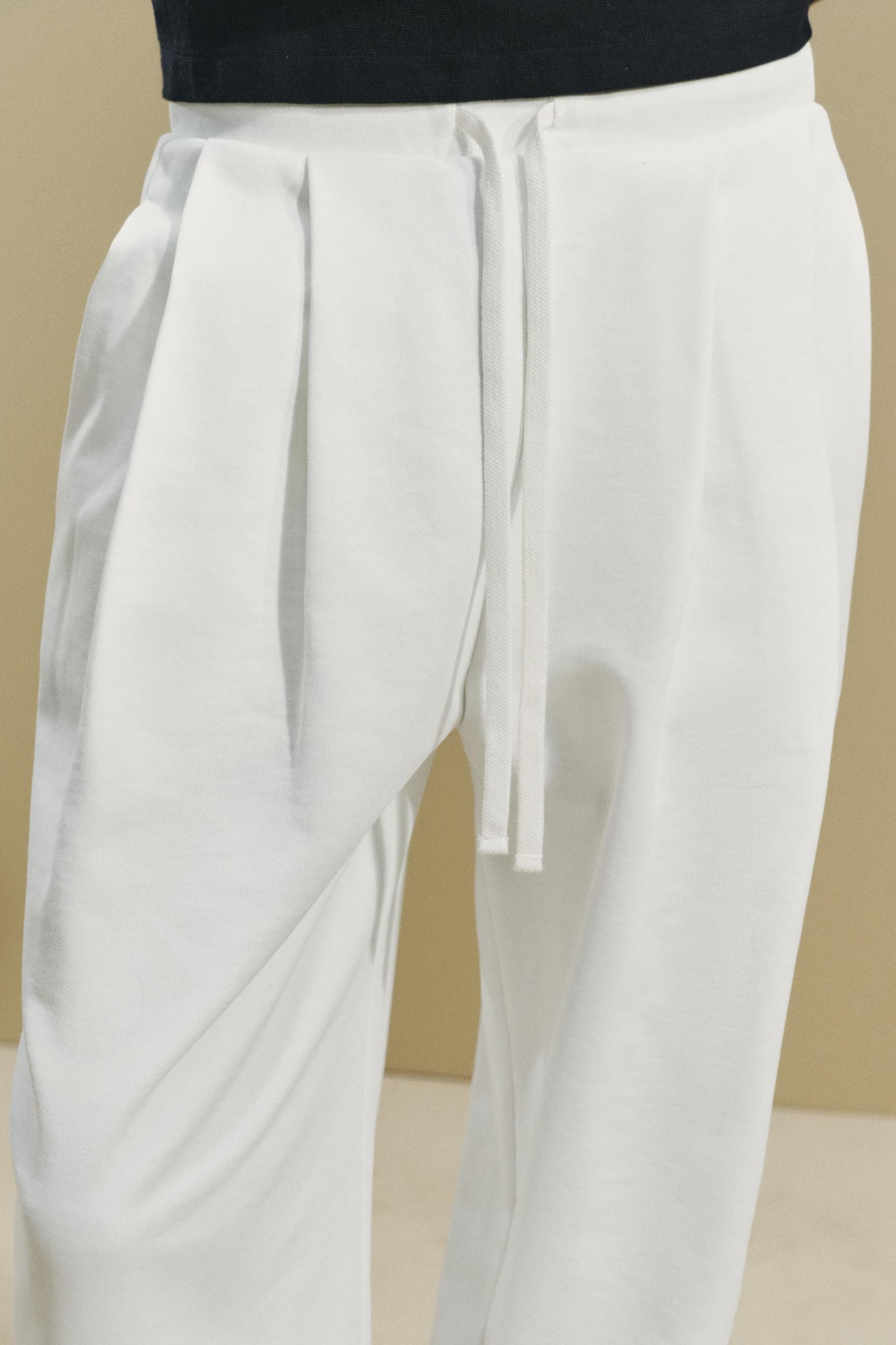 PLEATED JOGGING PANTS Product Image