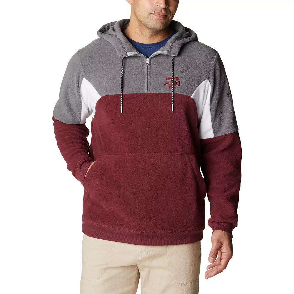 Men's Columbia Maroon Texas A&M Aggies Lodge Quarter-Zip Hoodie, Size: Medium, Red Product Image