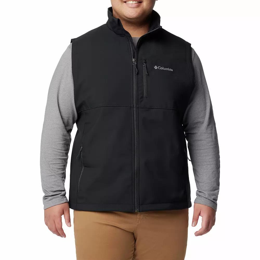 Big & Tall Columbia Ascender II Softshell Vest, Men's, Size: XL Tall, Black Product Image