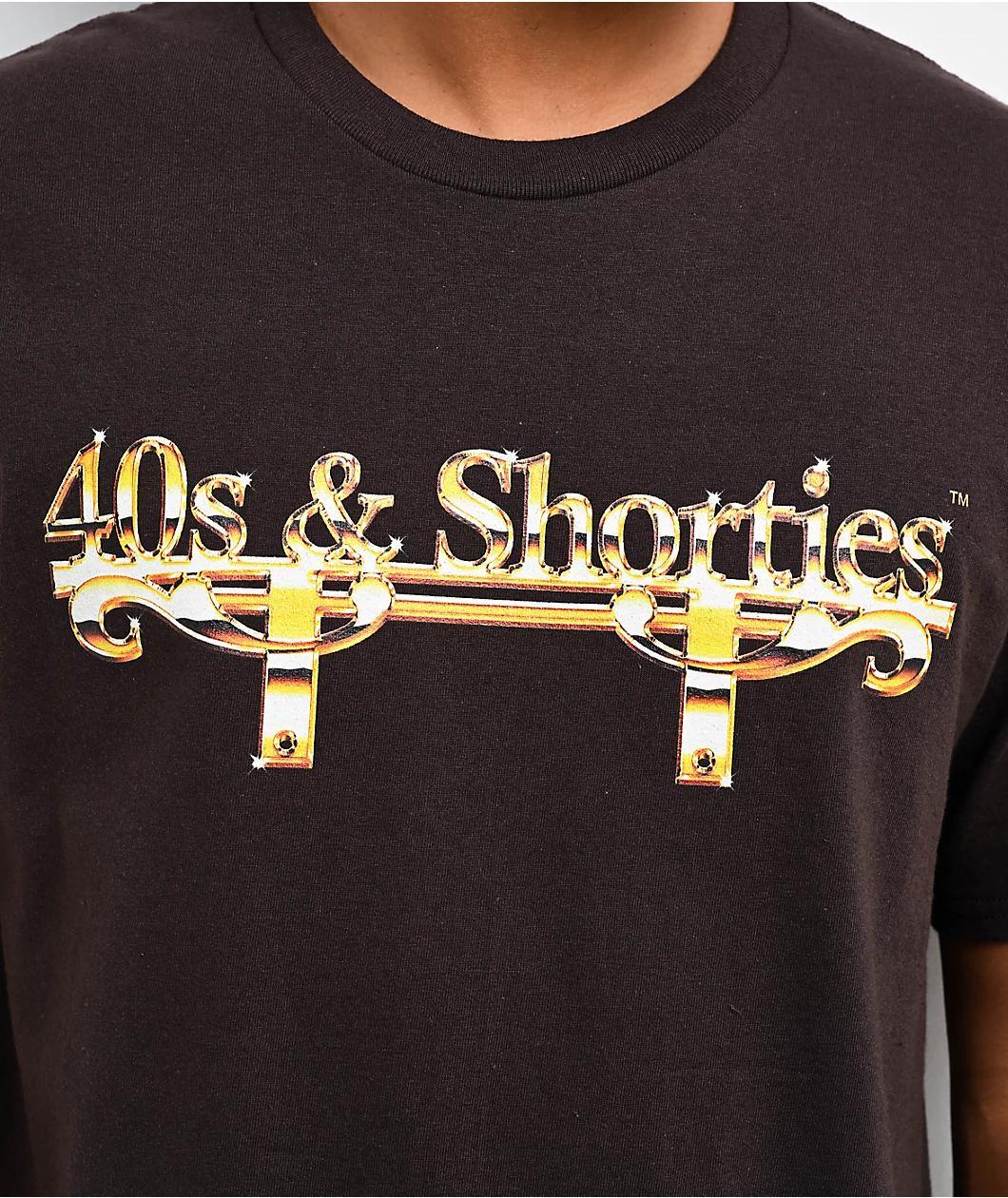 40s & Shorties Rider Brown T-Shirt Product Image
