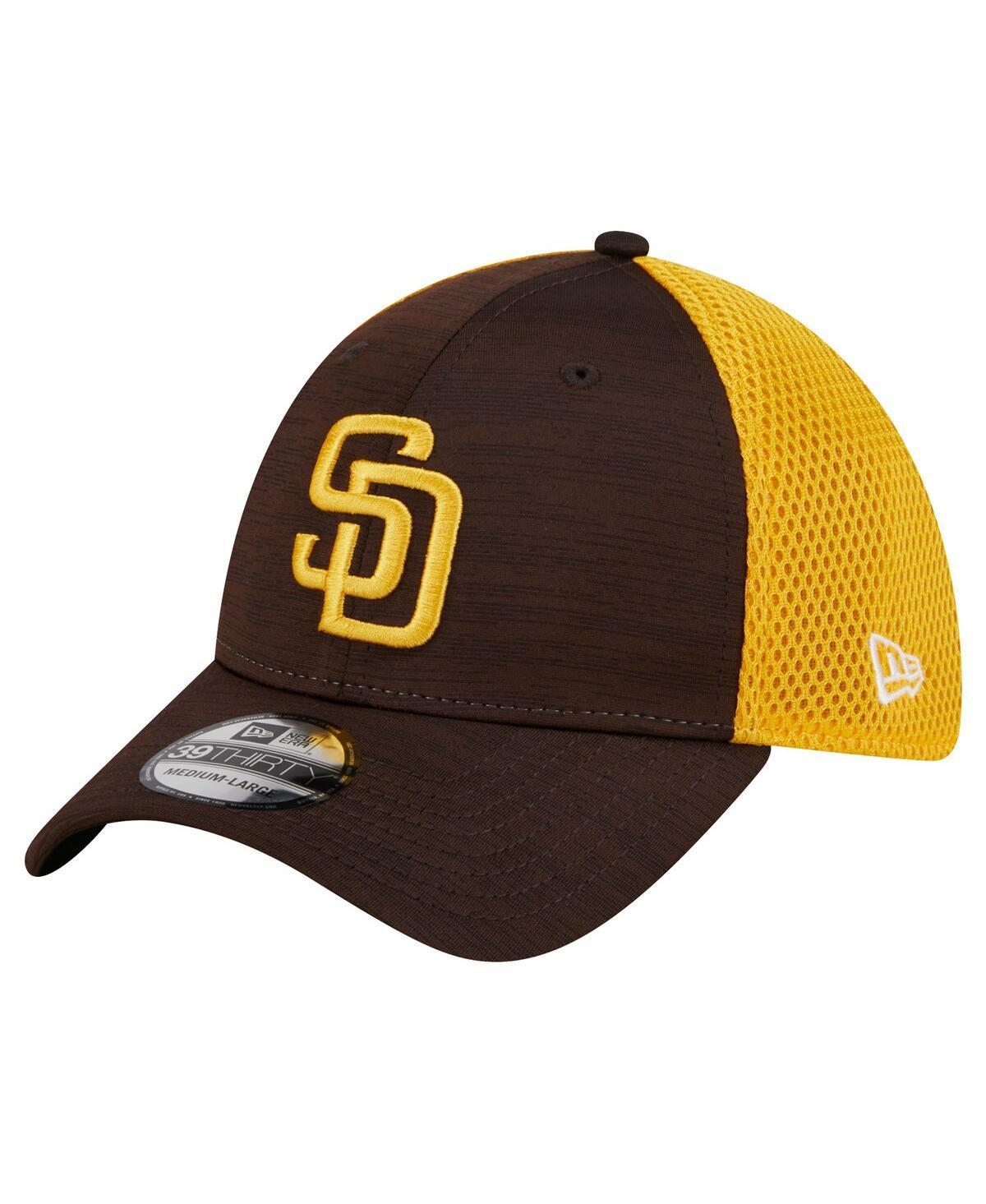 Men's New Era Brown San Diego Padres Neo 39THIRTY Flex Hat, Size: Small/Medium Product Image