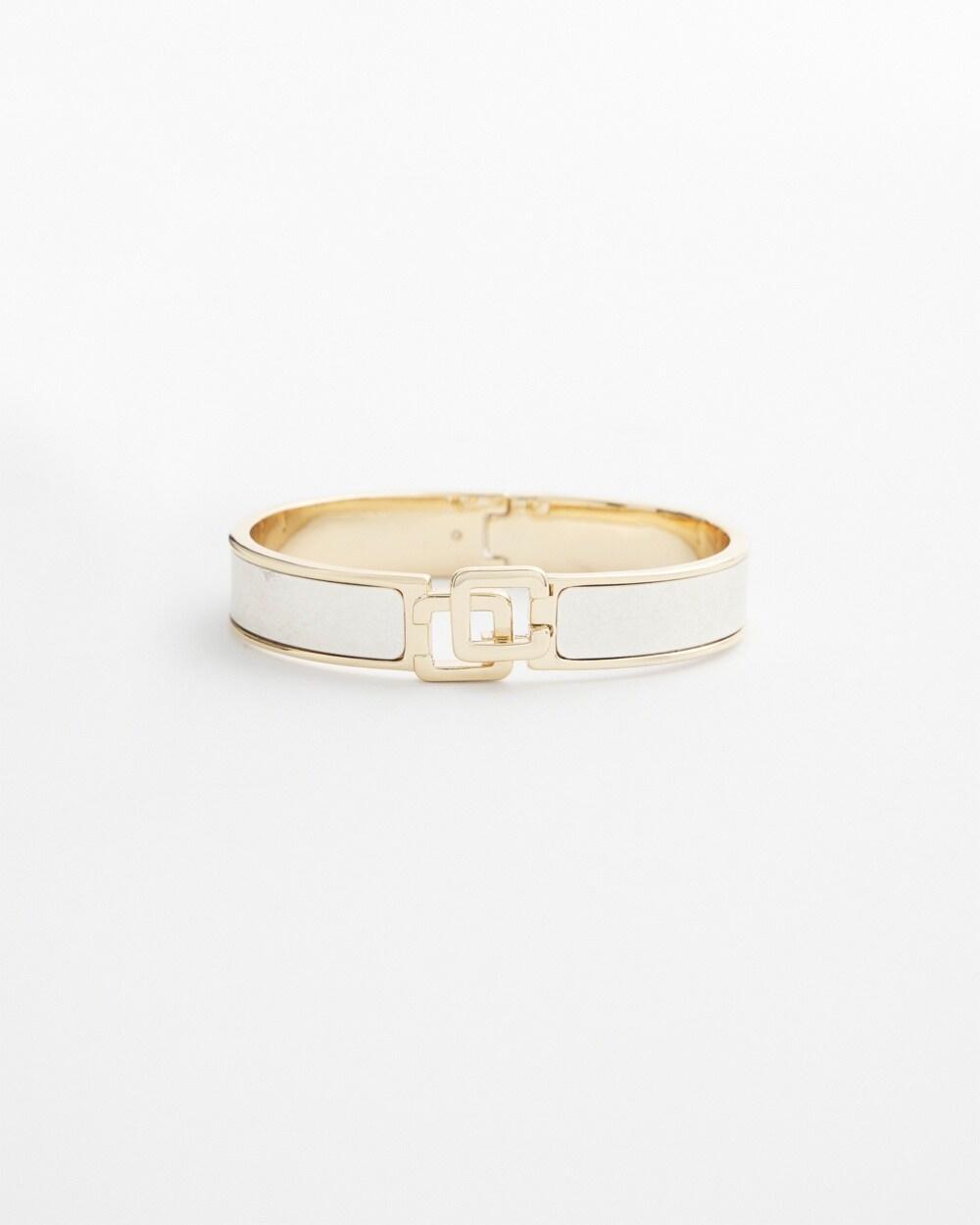 Chico's Click Mixed Metal Bangle Product Image