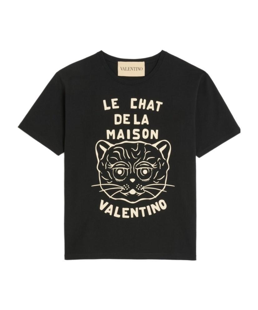 VALENTINO T-shirt Logo In Red Product Image