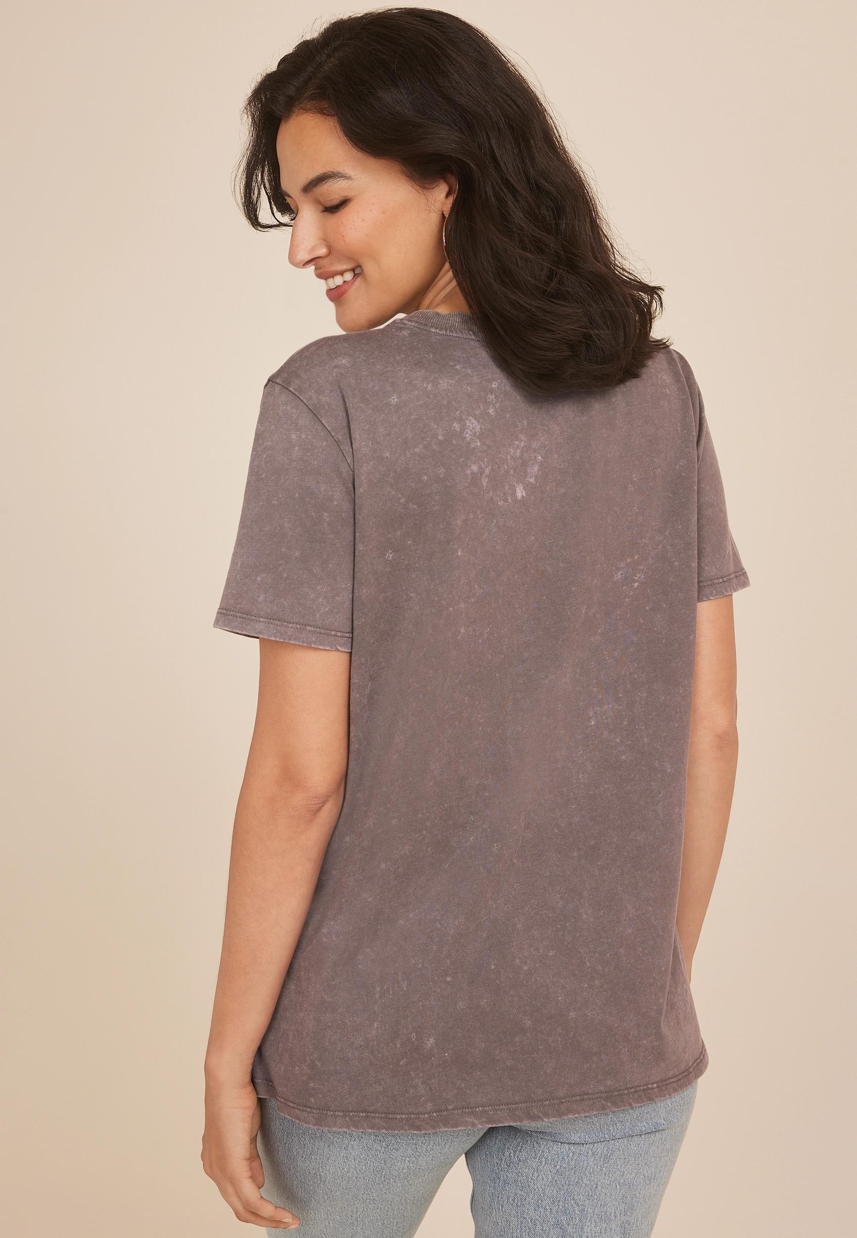 Good Moms Say Bad Words Oversized Fit Graphic Tee Product Image