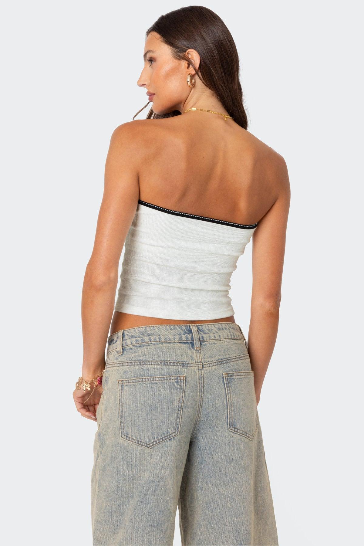Xtra Long Acid Wash Denim Bermuda Shorts Product Image
