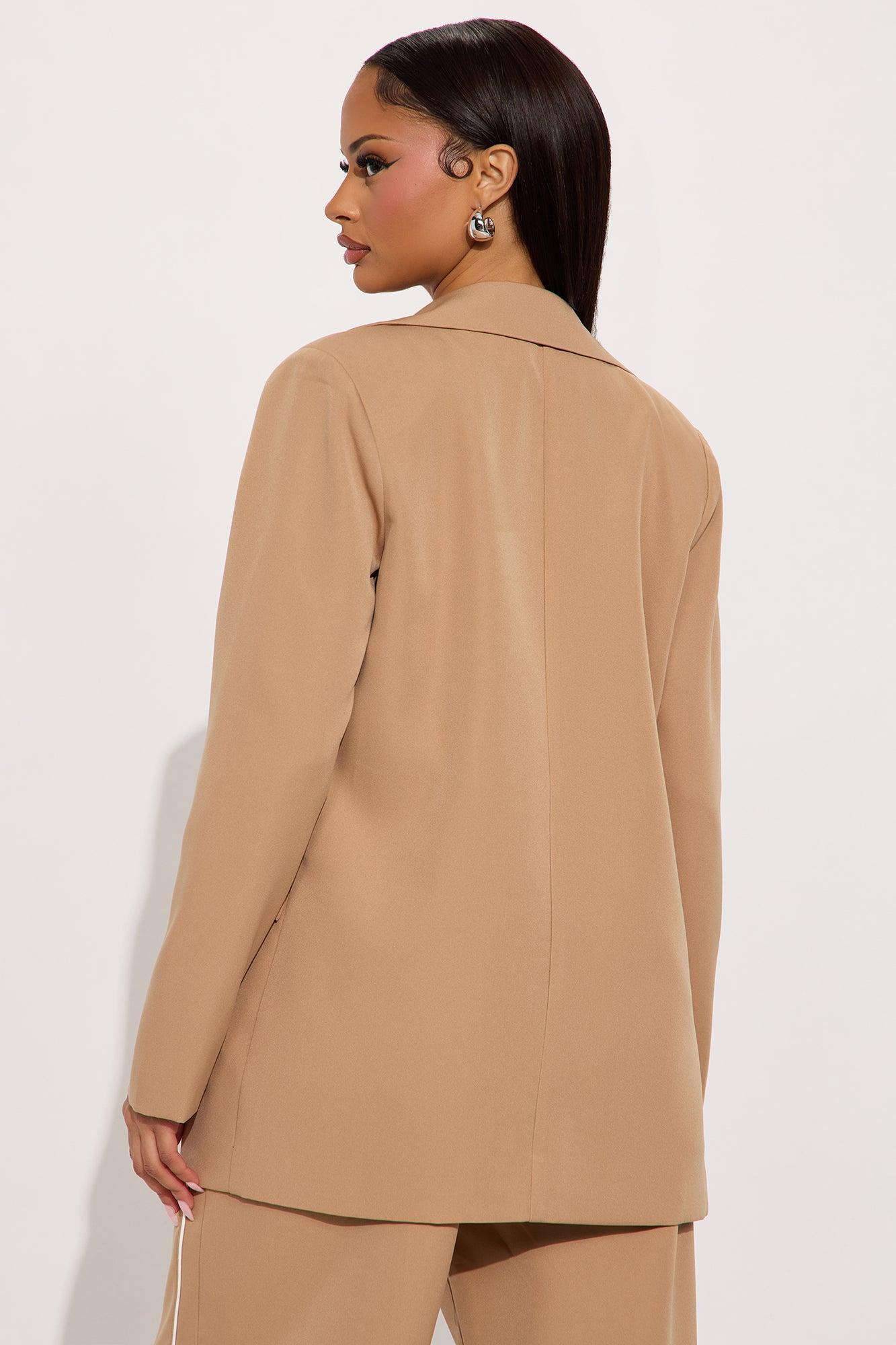 High Investment Blazer - Khaki Product Image