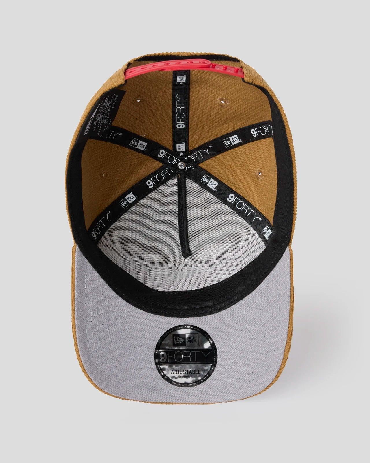 New Era x PSD Logo Hat Tan/Red Male Product Image