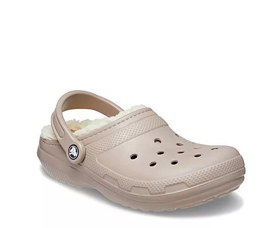CROCS ™ Classic Lined Slipper in Mushroom/Bone at Nordstrom, Size 15 Women's Product Image