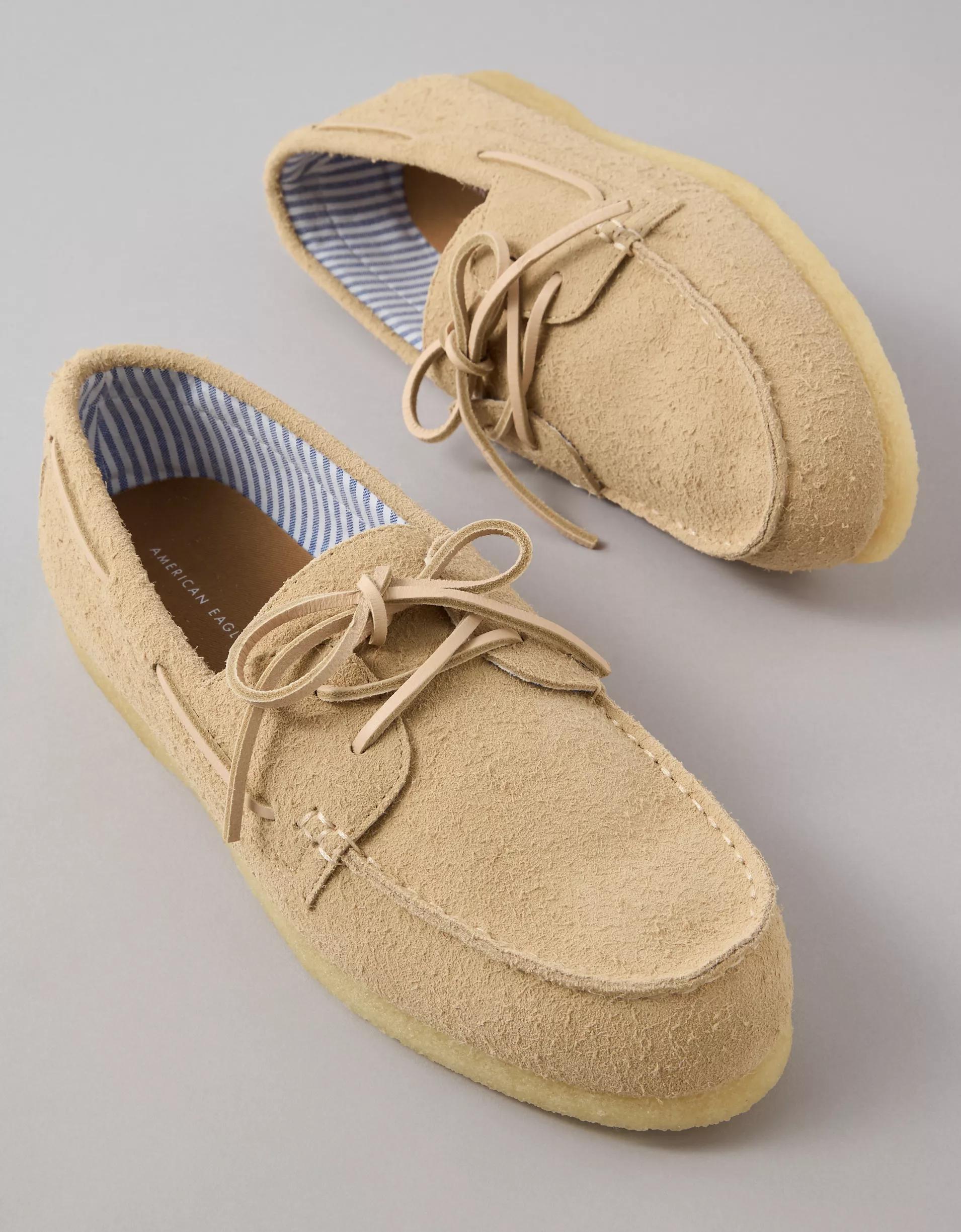 AE Men's Leather Boat Shoe Product Image