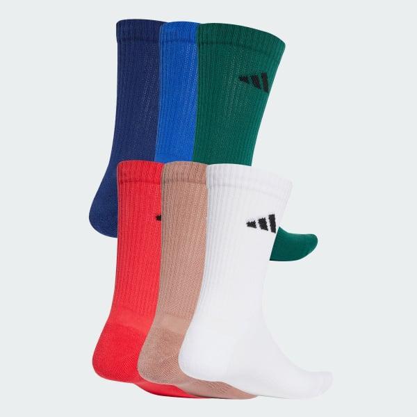 Cushioned Crew Socks 6 Pairs Product Image