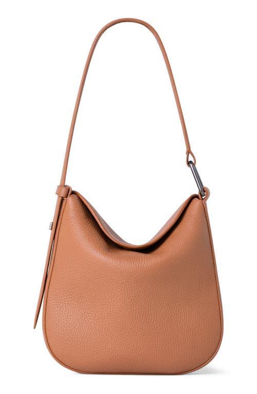 Womens Little Anna Leather Hobo Bag Product Image