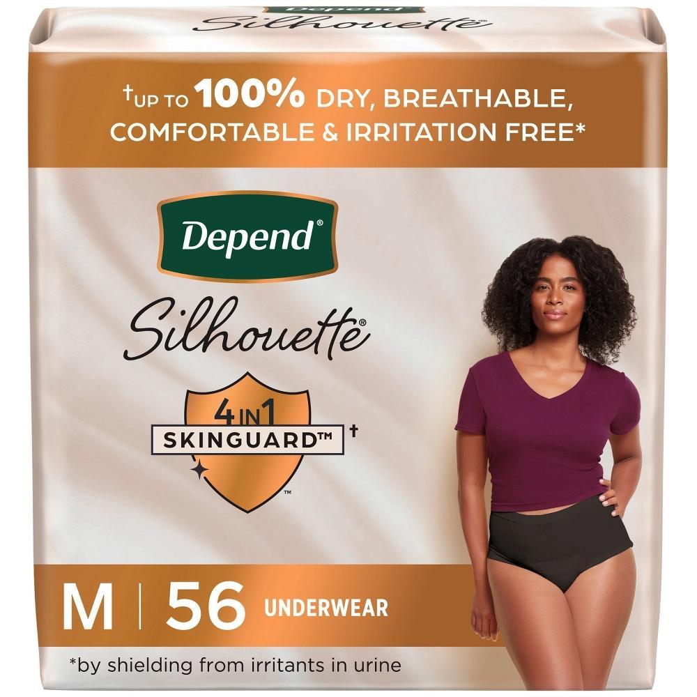 Depend Silhouette Incontinence & Postpartum Underwear for Women - Maximum Absorbency Product Image