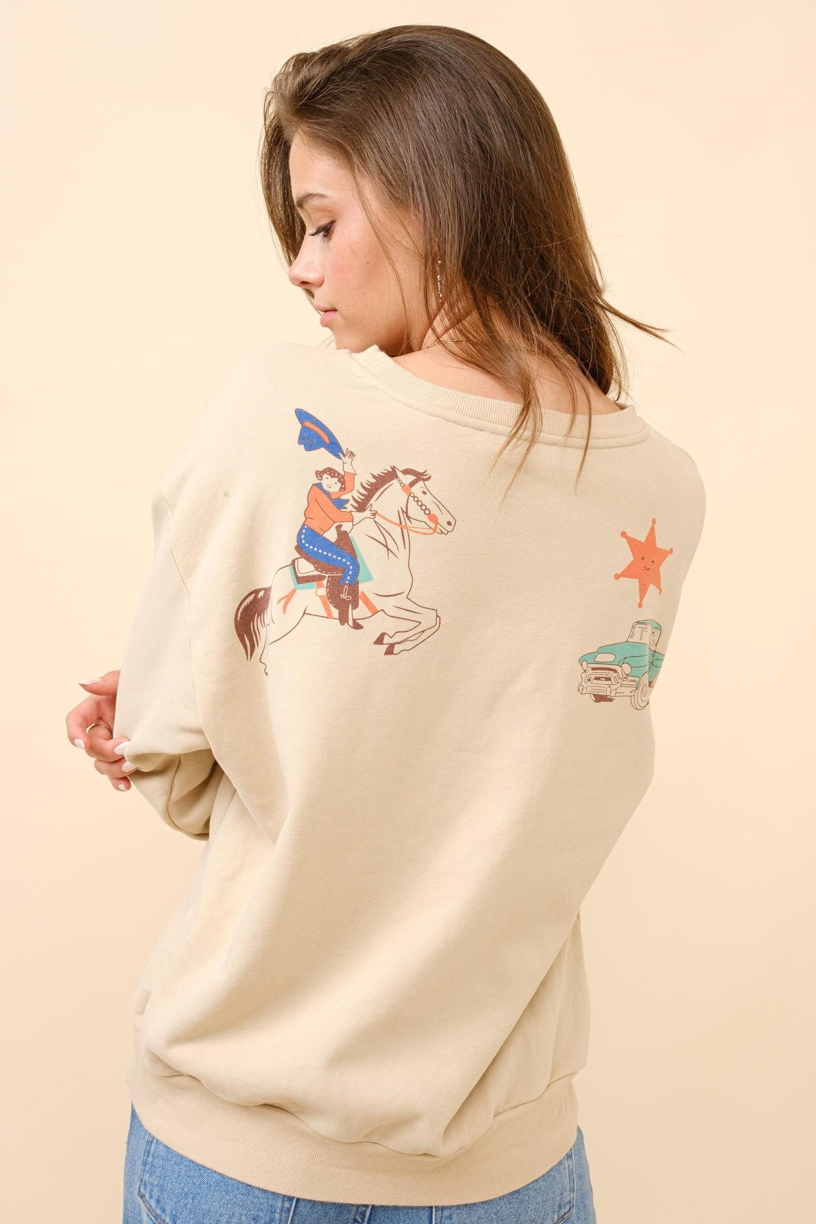 HOWDY sweatshirt Product Image