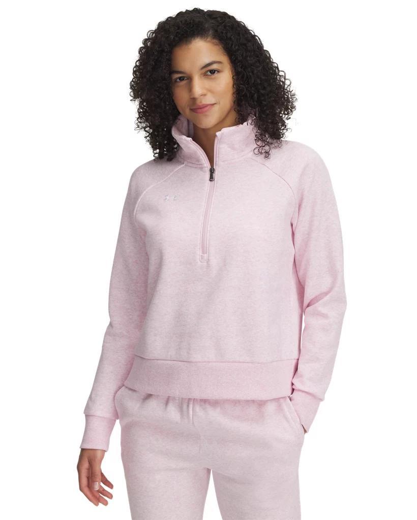 Women's UA Rival Fleece ½ Zip Product Image