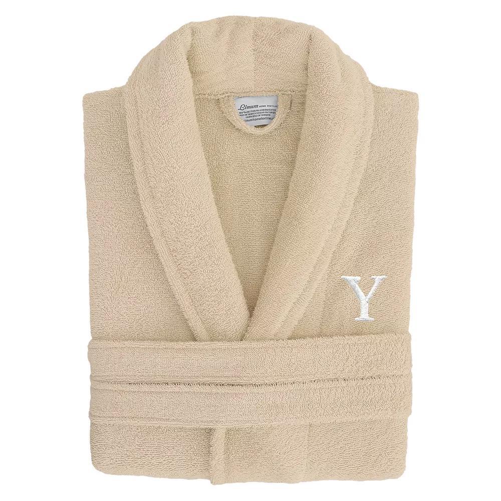 Linum Home Textiles Turkish Cotton Personalized Unisex Terry Bathrobe, Womens Product Image