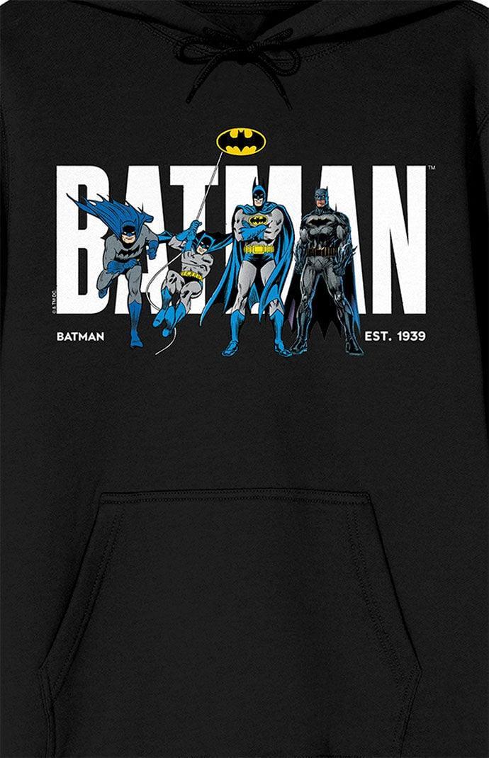 Men's Batman 90th Anniversary Graphic Hoodie, Size: XL, Black Product Image