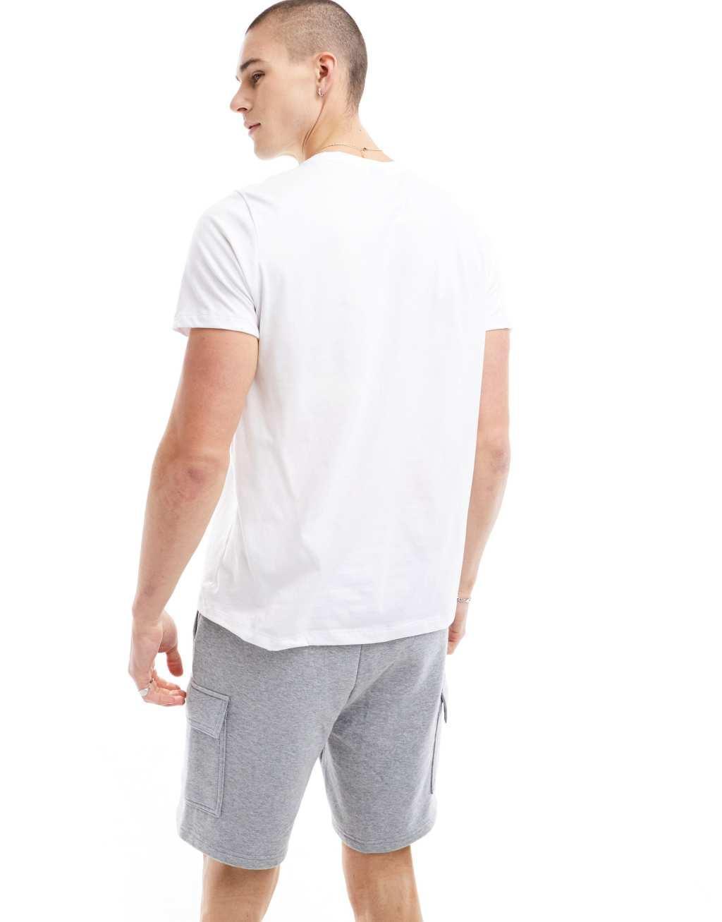 BOSS bodywear logo t-shirt in white Product Image