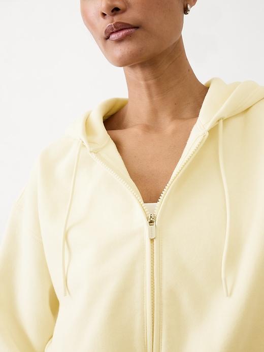 Forever Fleece Crop Full Zip Product Image