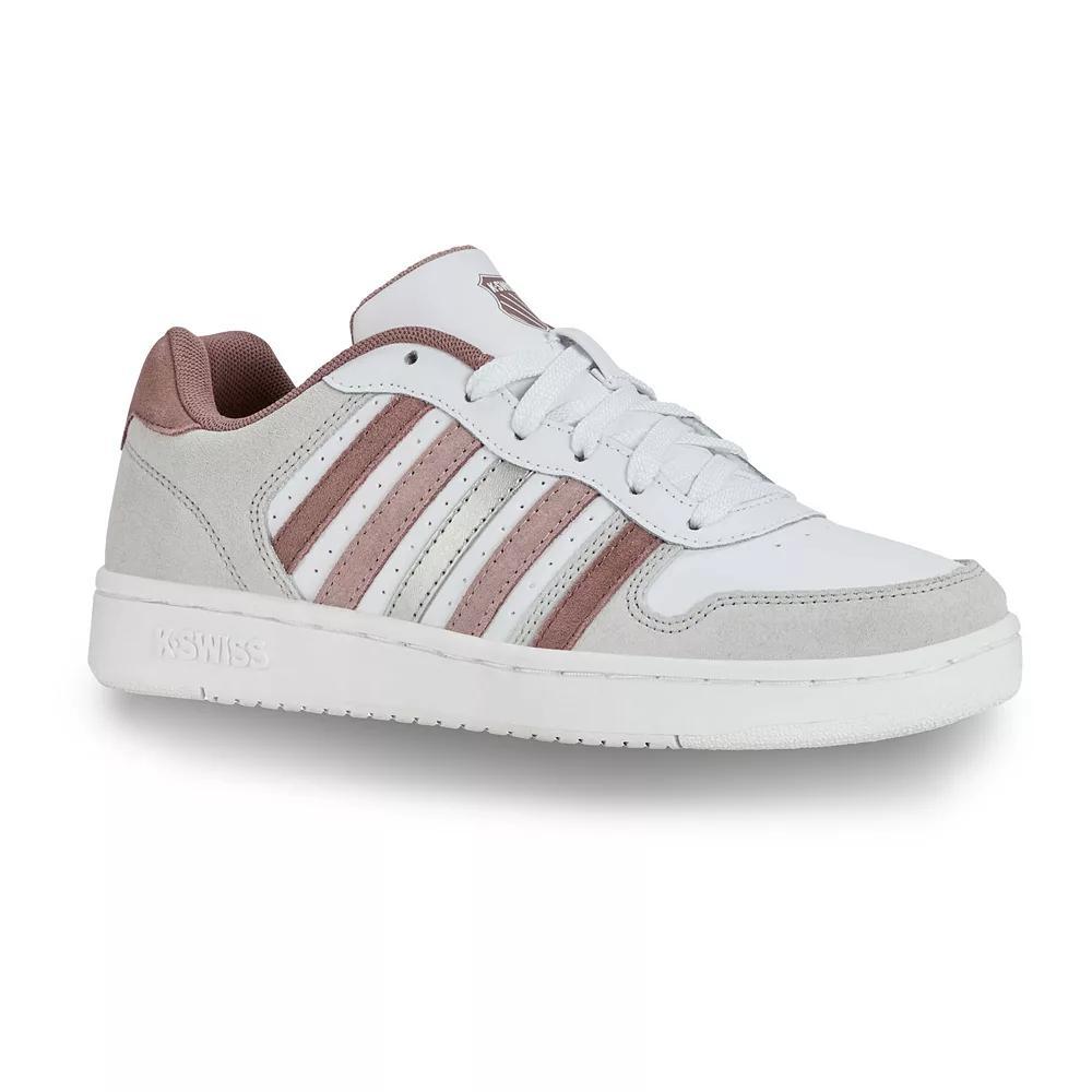 K-Swiss Court Palisades Women's Shoes, Size: 7, White Fawn Product Image