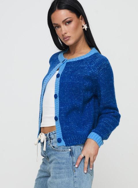 Oak Meadow Cardigan Blue Product Image