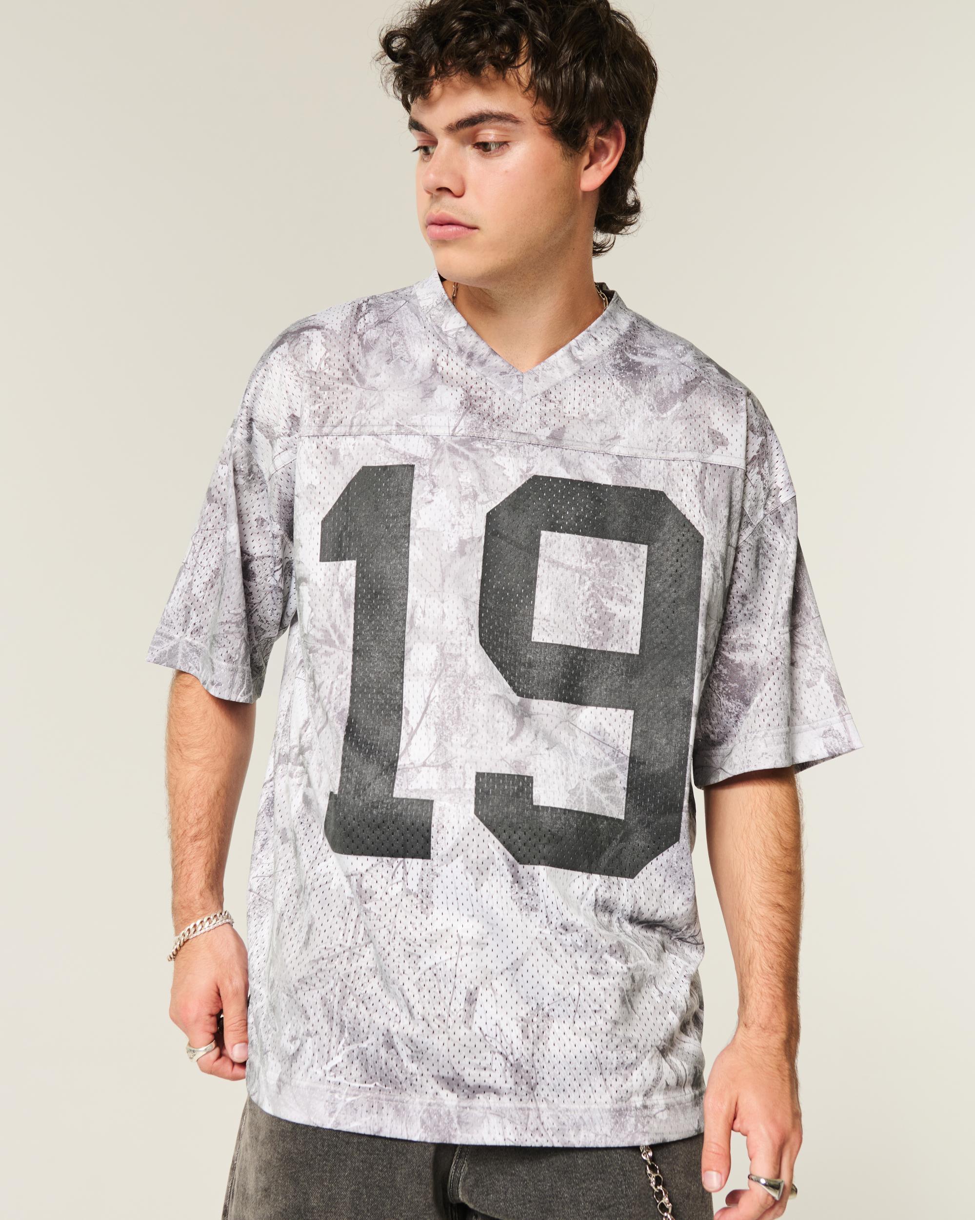 Baggy Graphic Camo Jersey Product Image