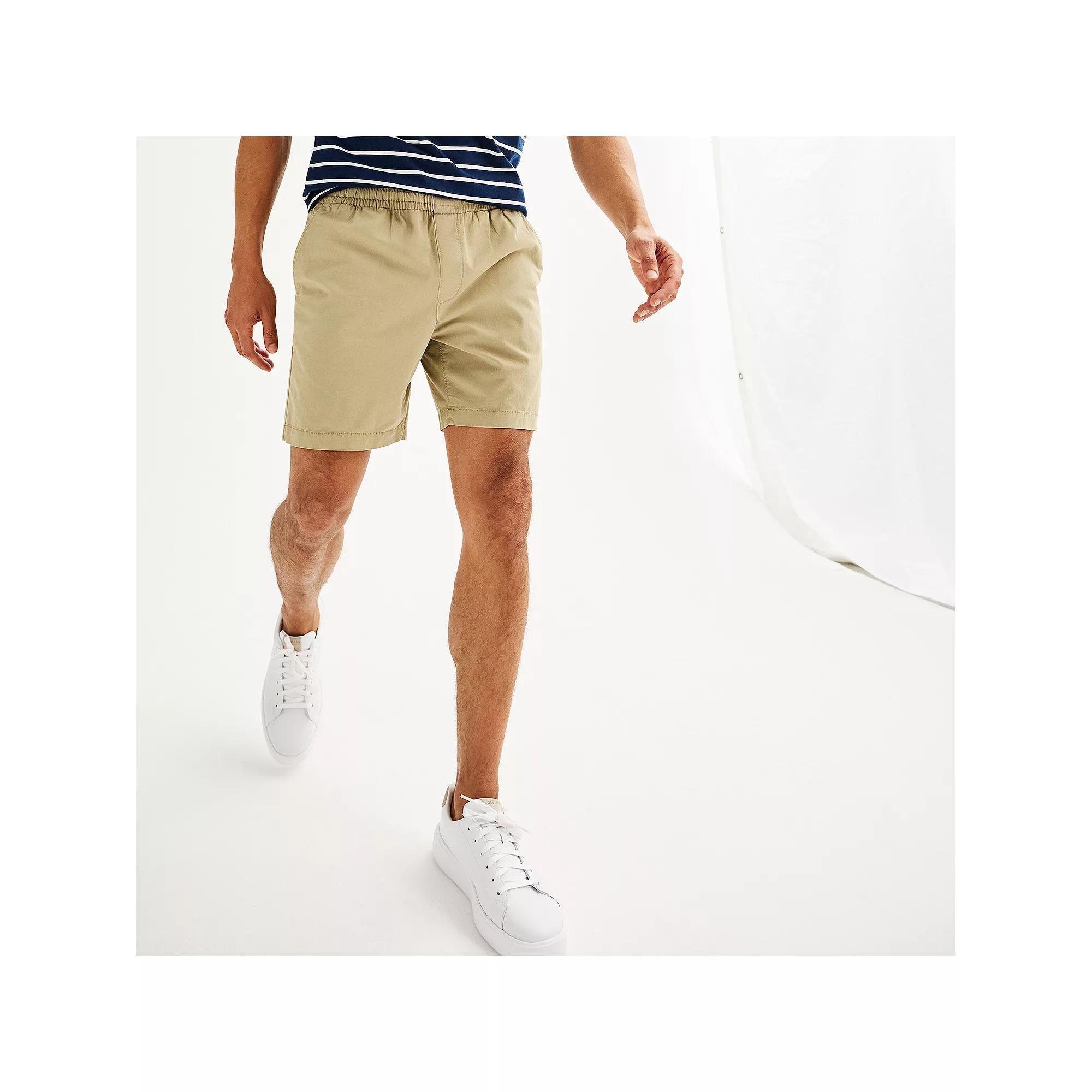 Men's Sonoma Goods For Life® 7" Everyday Pull-On Shorts, Size: Large 7 INCH, Sweet Pecans Product Image