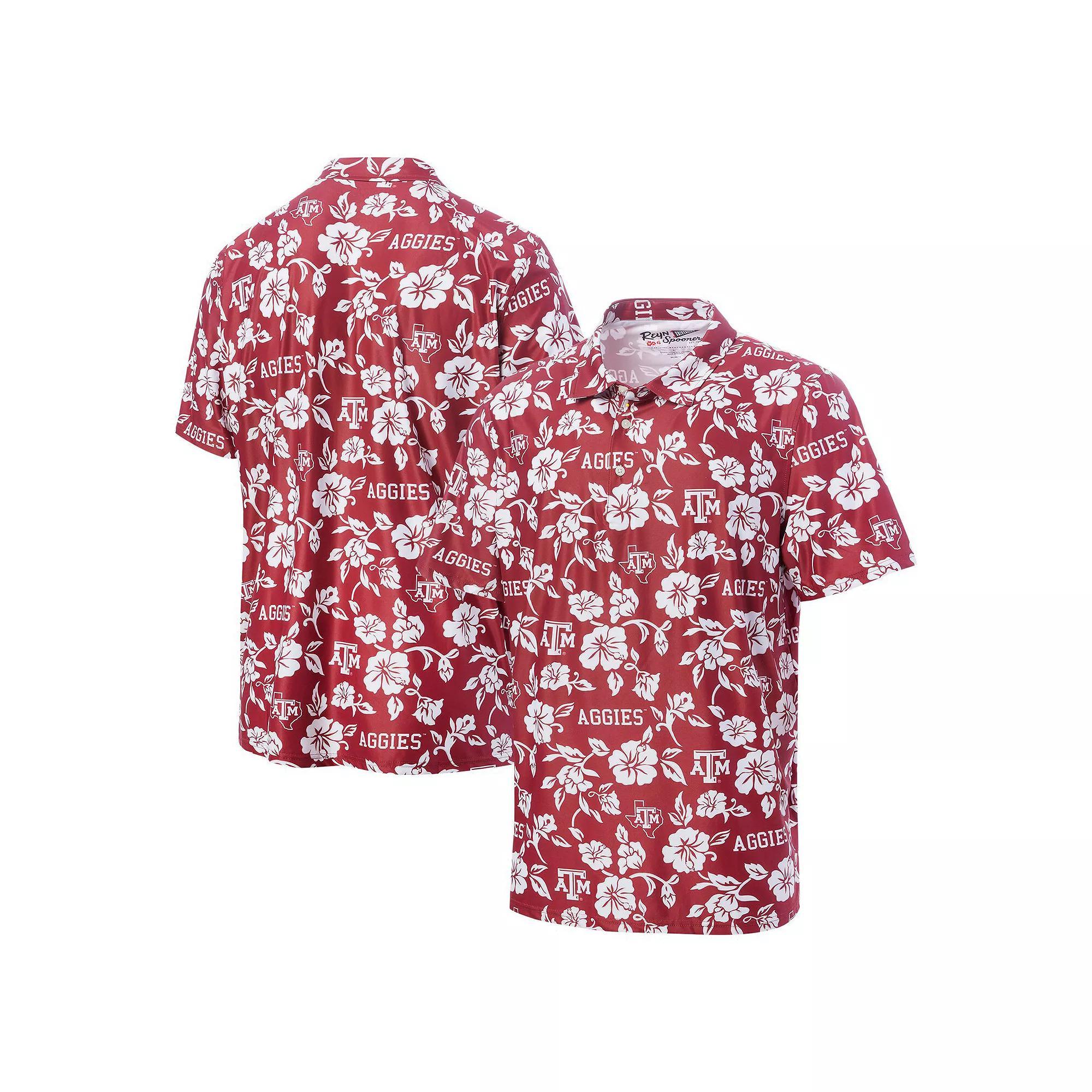Men's Reyn Spooner Maroon Texas A&M Aggies Performance Polo, Size: Large, Red Product Image