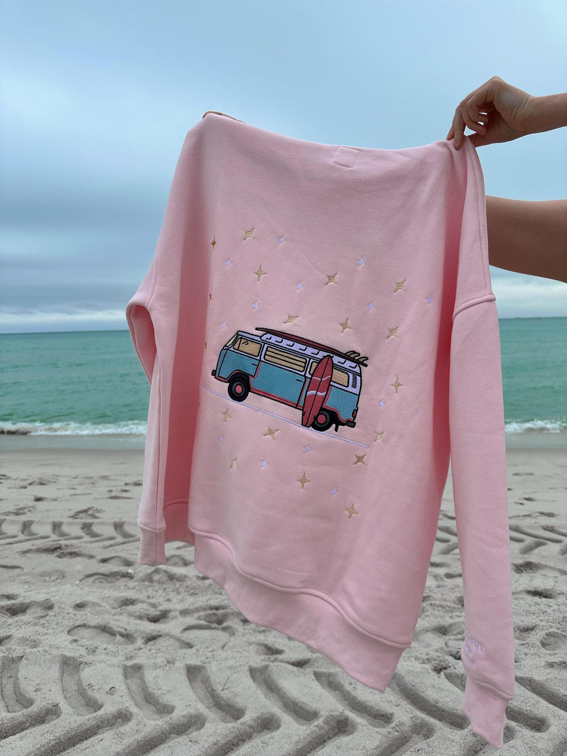 Embroider Van Star Hoodie Product Image