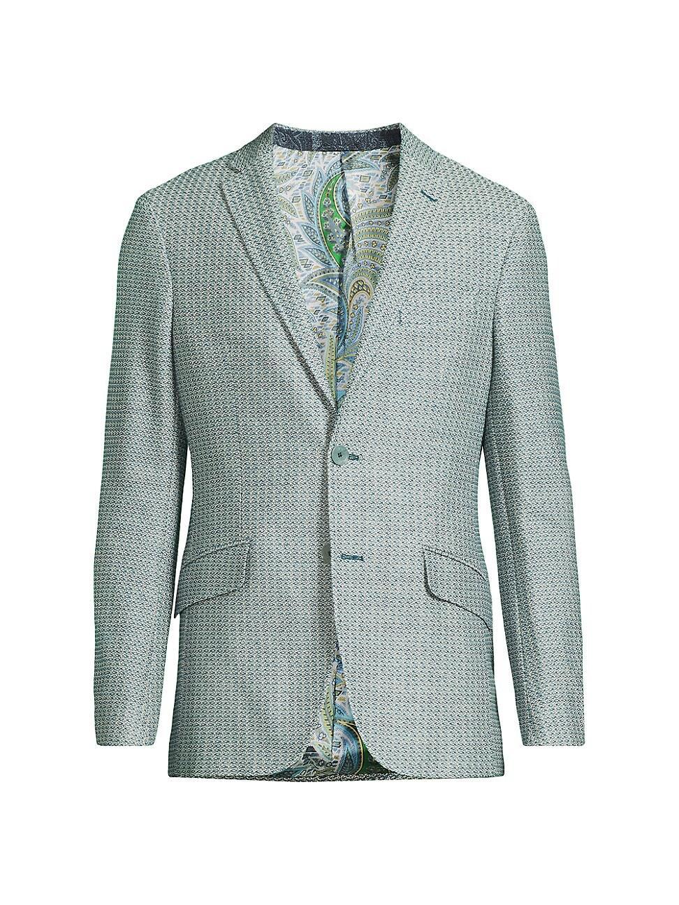 Mens Textured Cotton Sportcoat Product Image