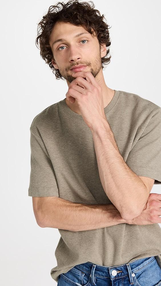 FRAME Duo Fold Short Sleeve Tee | Shopbop Product Image