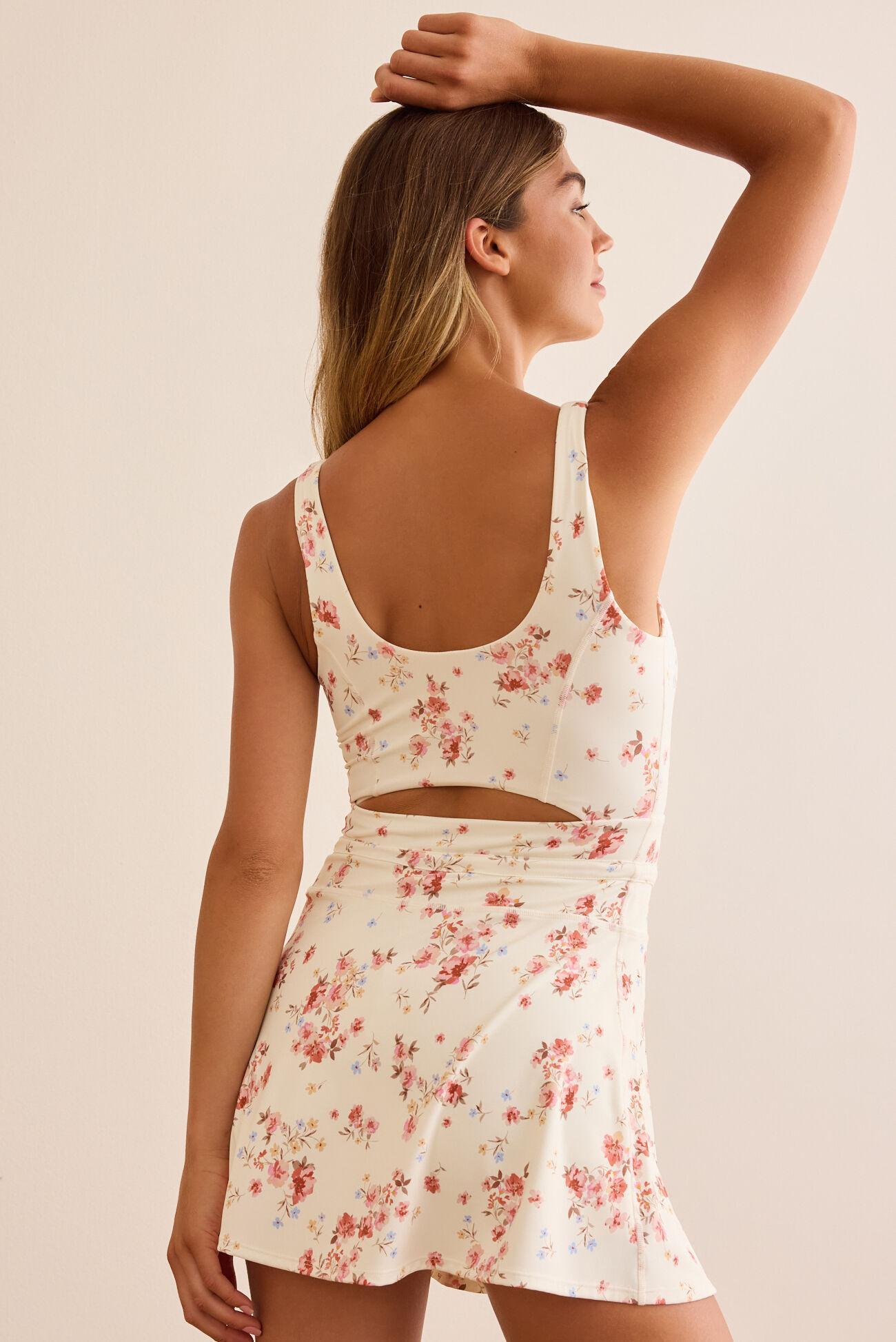 Evolution Floral Cut-Out Dress Product Image