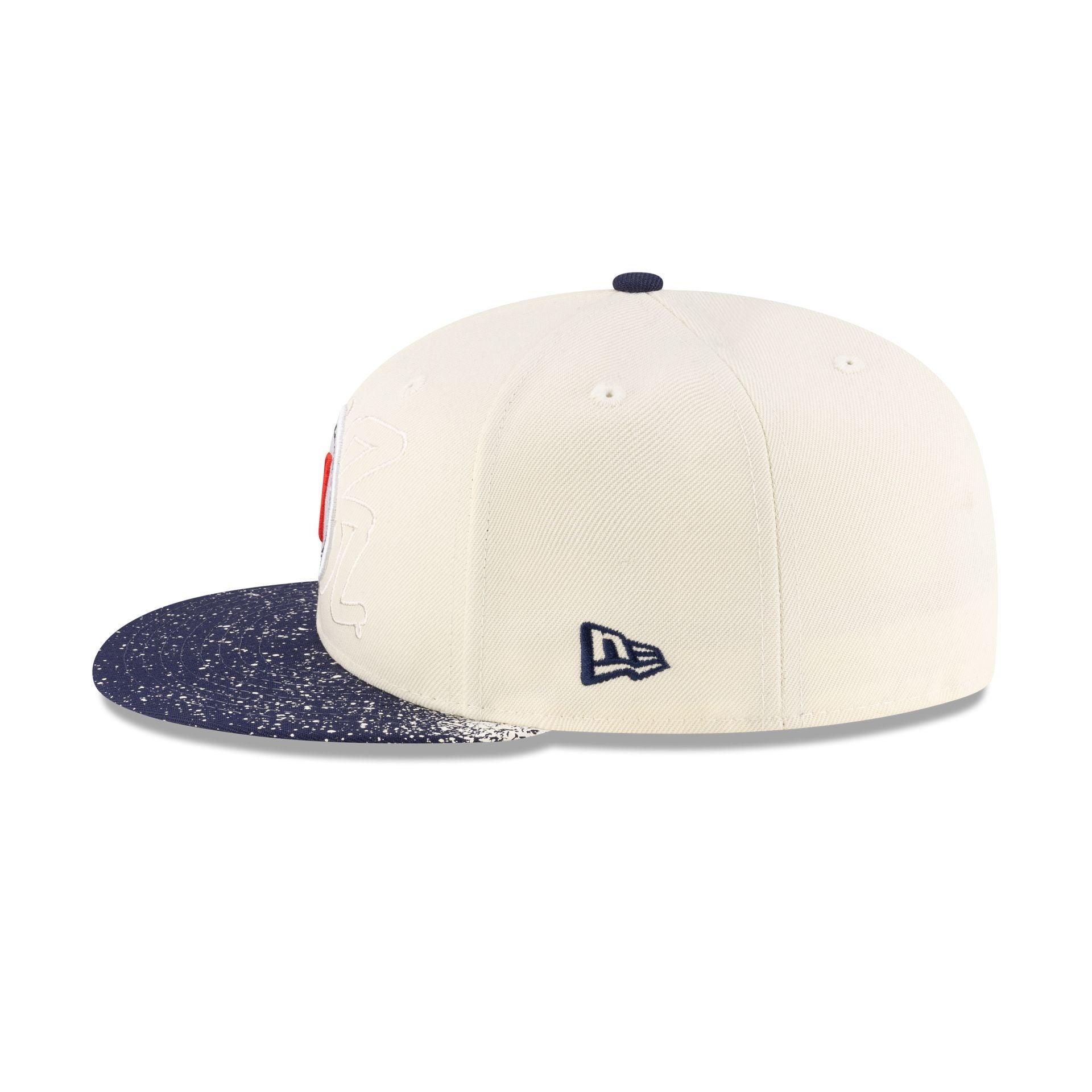 Cruz Azul Splattered Visor 59FIFTY Fitted Hat Male Product Image