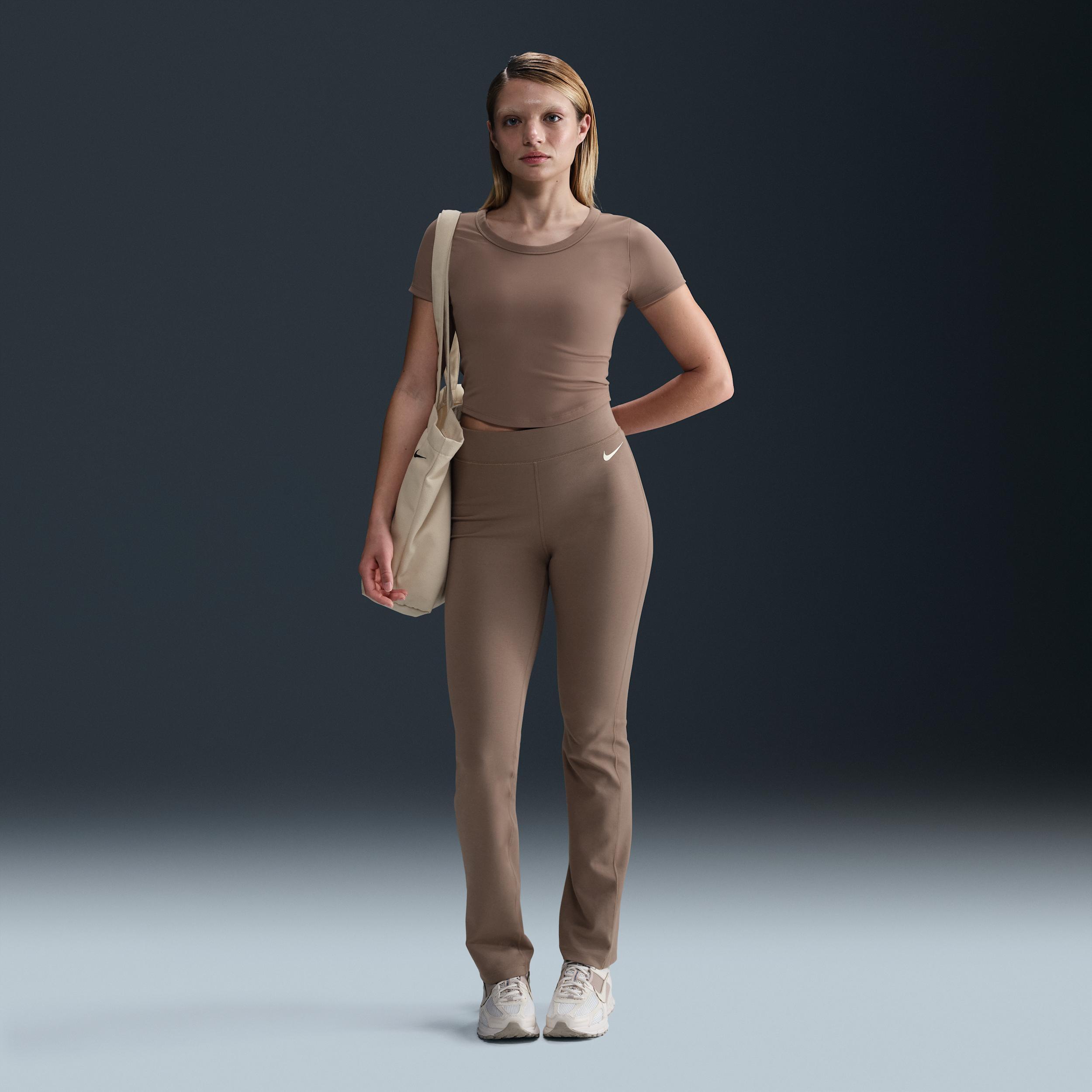 Women's Nike Sportswear Classic High-Waisted Bootcut Pants Product Image