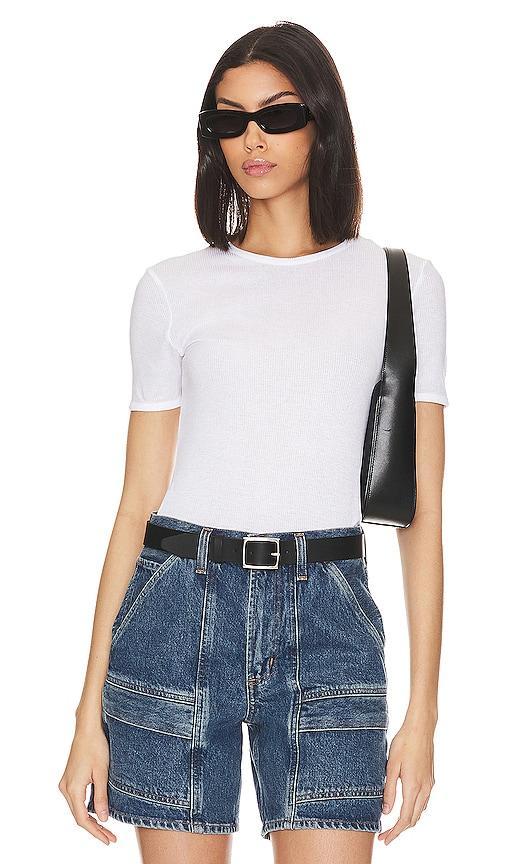 Abbie Slim Tee AGOLDE Product Image