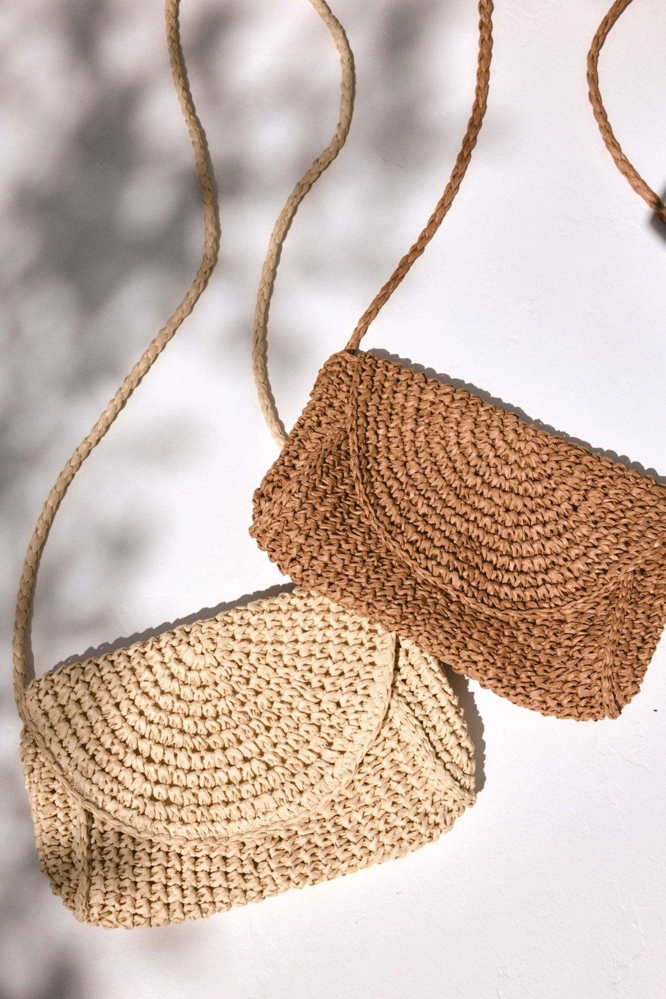 SAND DOLLAR MINI STRAW BAG Product Image