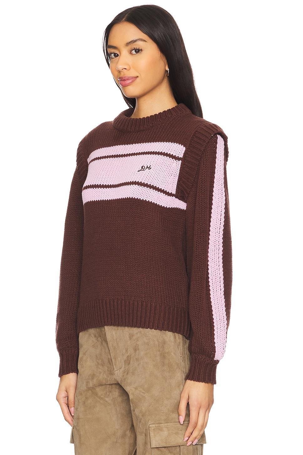 Poppy Crew Neck Jumper Damson Madder Product Image